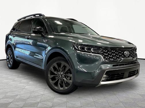 Aruba Green 2021 Kia Sorento SX