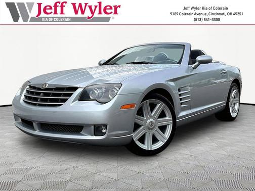 Bright Silver Metallic Clearcoat/Black Cloth Top 2007 Chrysler Crossfire Base