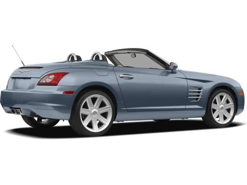 Bright Silver Metallic Clearcoat/Black Cloth Top 2007 Chrysler Crossfire Base