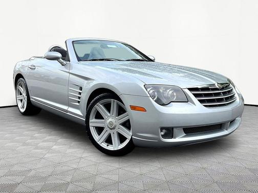 Bright Silver Metallic Clearcoat/Black Cloth Top 2007 Chrysler Crossfire Base
