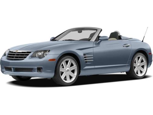 Bright Silver Metallic Clearcoat/Black Cloth Top 2007 Chrysler Crossfire Base