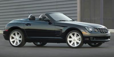 Bright Silver Metallic Clearcoat/Black Cloth Top 2007 Chrysler Crossfire Base