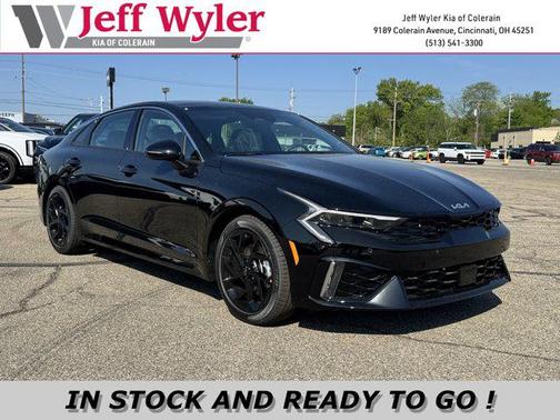 Aurora Black Pearl 2026 Kia K5 GT-Line AWD