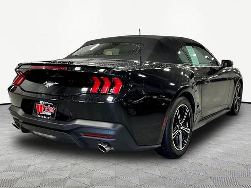Shadow Black 2025 Ford Mustang EcoBoost Premium