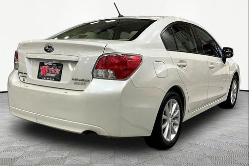 Satin White Pearl 2013 Subaru Impreza 2.0i Premium