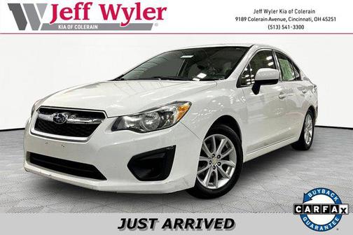 Satin White Pearl 2013 Subaru Impreza 2.0i Premium