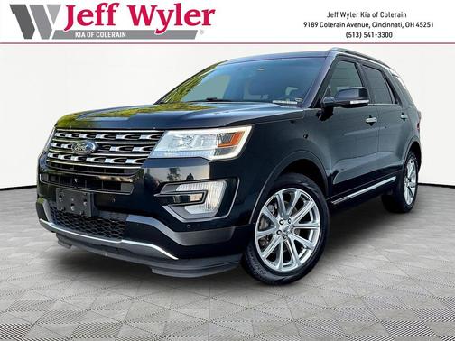 Shadow Black 2017 Ford Explorer Limited