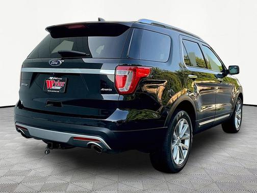 Shadow Black 2017 Ford Explorer Limited