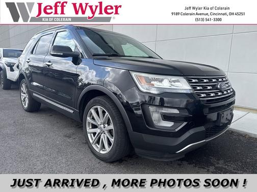 Shadow Black 2017 Ford Explorer Limited