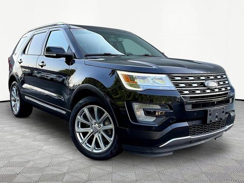Shadow Black 2017 Ford Explorer Limited