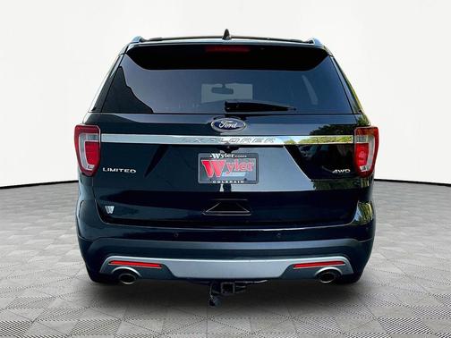 Shadow Black 2017 Ford Explorer Limited