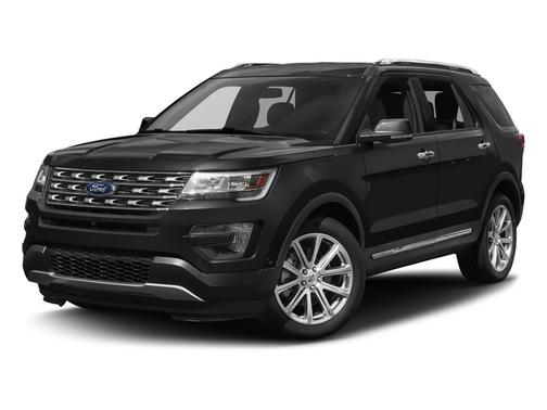 Shadow Black 2017 Ford Explorer Limited