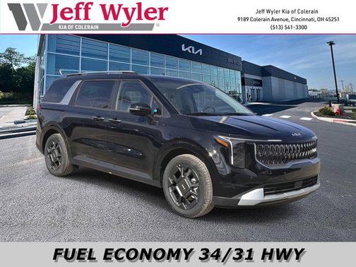 Aurora Black Pearl 2026 Kia Carnival Hybrid EX