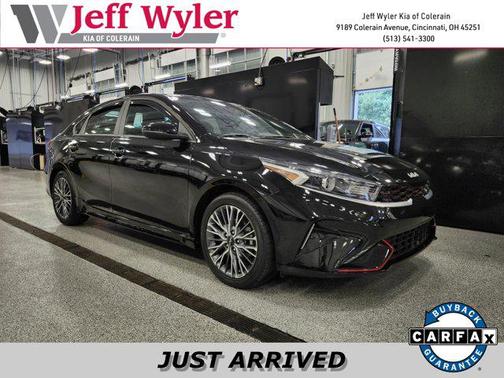 Aurora Black 2023 Kia Forte GT-Line