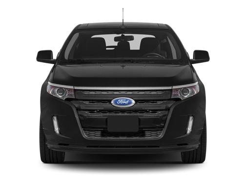 White Platinum Metallic Tri-Coat 2014 Ford Edge Sport