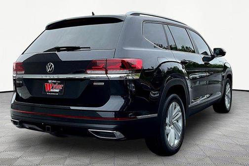 Deep Black Pearl 2021 Volkswagen Atlas 3.6L SEL