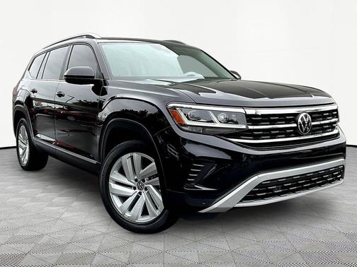 Deep Black Pearl 2021 Volkswagen Atlas 3.6L SEL