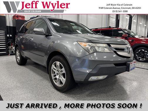 Sterling Gray Metallic 2008 Acura MDX Technology