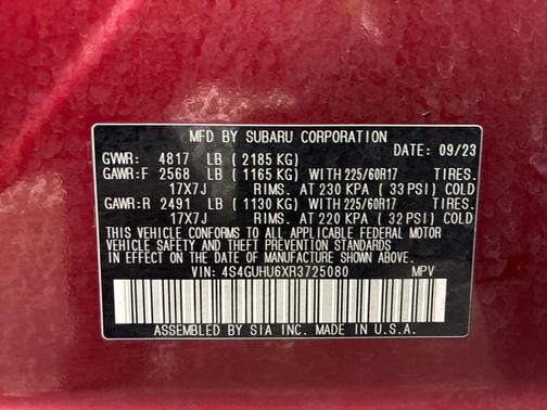 2024 Subaru Crosstrek Wilderness