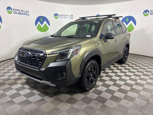 Autumn Green Metallic 2023 Subaru Forester Wilderness