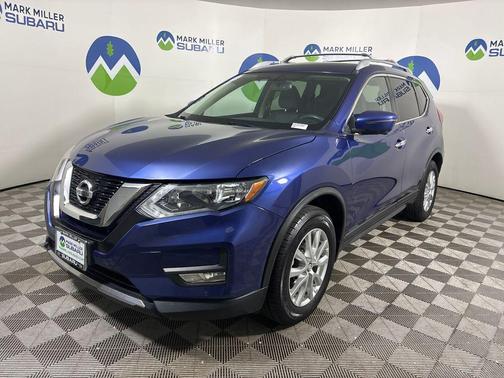Caspian Blue 2017 Nissan Rogue SV
