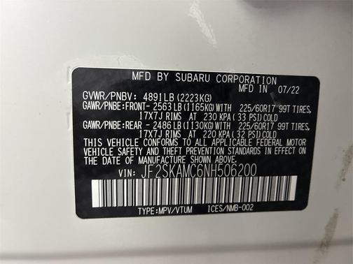 2022 Subaru Forester Wilderness