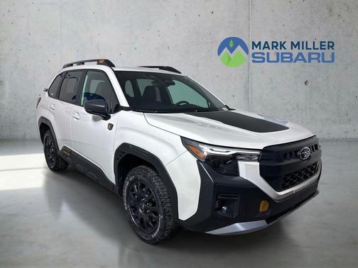 Crystal White Pearl 2026 Subaru Forester Wilderness