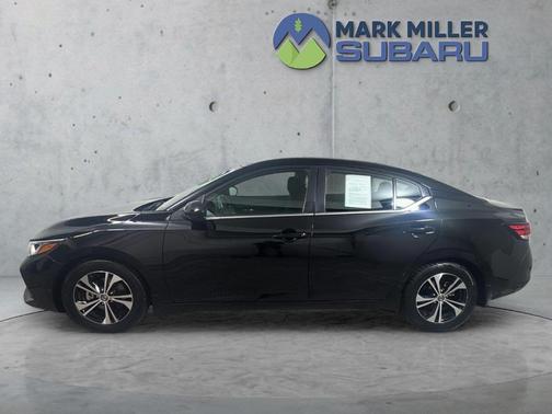 Black 2021 Nissan Sentra SV