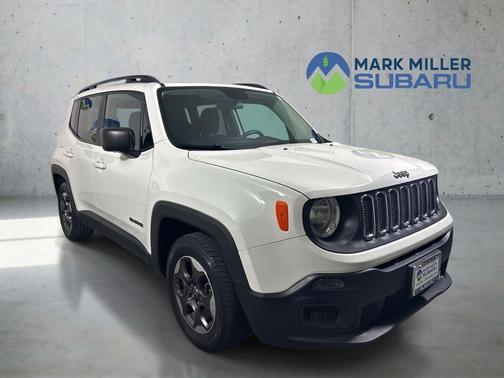Alpine White 2017 Jeep Renegade Sport