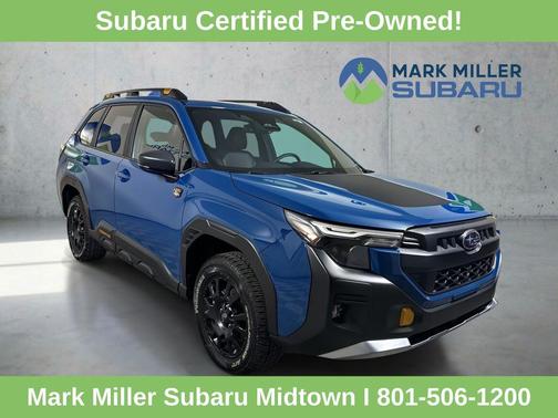 Geyser Blue 2026 Subaru Forester Wilderness