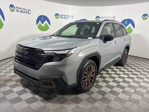 Riverrock Green 2025 Subaru Forester Hybrid Sport