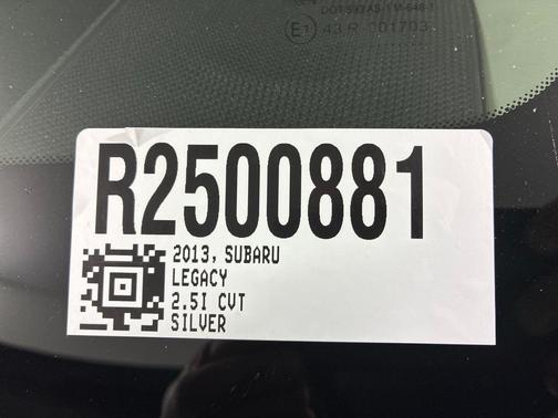 2013 Subaru Legacy 2.5i Sport