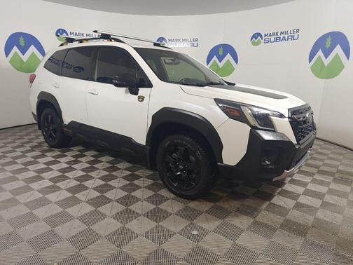 Crystal White Pearl 2023 Subaru Forester Wilderness