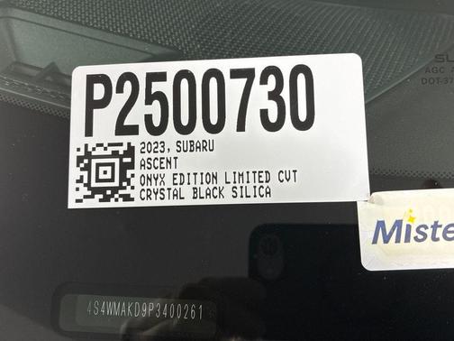2023 Subaru Ascent Onyx Edition Limited