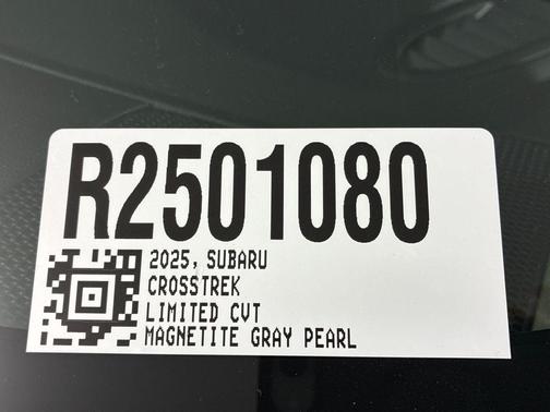 2025 Subaru Crosstrek Limited