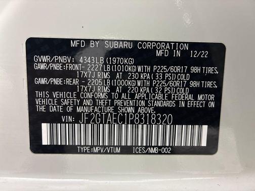 2023 Subaru Crosstrek Premium