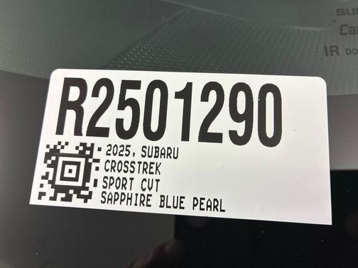 2025 Subaru Crosstrek Sport