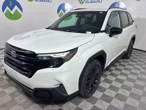 Crystal White Pearl 2026 Subaru Forester Sport