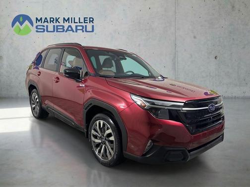 Crimson Red Pearl 2025 Subaru Forester Hybrid Touring