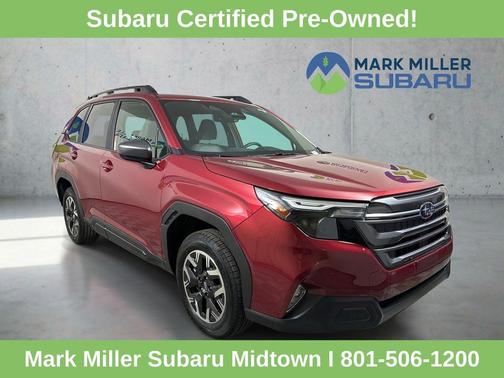 Crimson Red Pearl 2026 Subaru Forester Premium