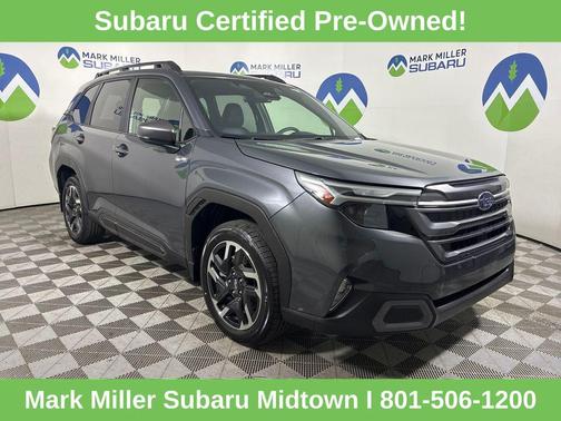 Magnetite Gray Metallic 2025 Subaru Forester Hybrid Limited