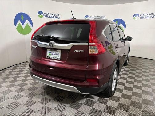Red 2016 Honda CR-V EX-L