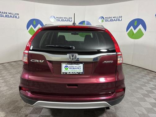 Red 2016 Honda CR-V EX-L