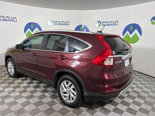 Red 2016 Honda CR-V EX-L