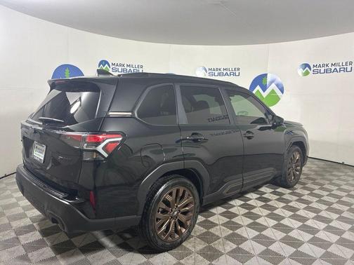 Crystal Black Silica 2025 Subaru Forester Sport
