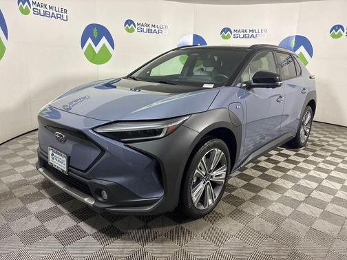 Harbor Mist Gray Pearl 2023 Subaru Solterra Touring