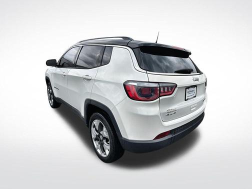 White Clearcoat 2019 Jeep Compass Limited