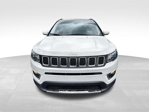 White Clearcoat 2019 Jeep Compass Limited