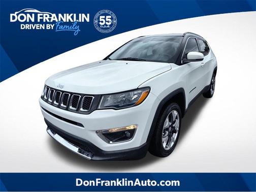 White Clearcoat 2019 Jeep Compass Limited