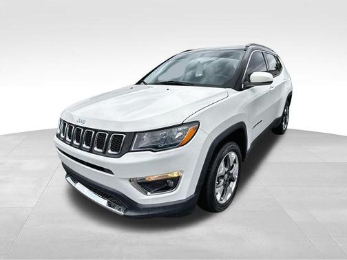 White Clearcoat 2019 Jeep Compass Limited